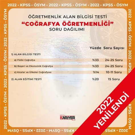 KPSS Coğrafya Testi Konu Anlatımları ve Örnek Soru Çözümleri