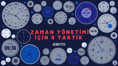 TYT Sınavı İçin Zaman Yönetimi Taktikleri