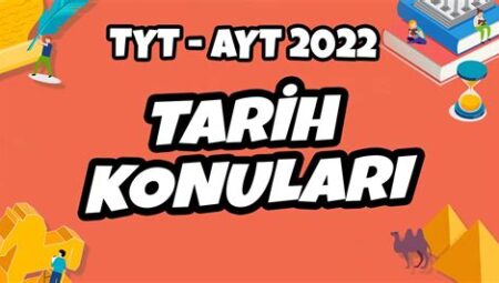 TYT Tarih Konuları ve Sınavda Dikkat Edilmesi Gerekenler